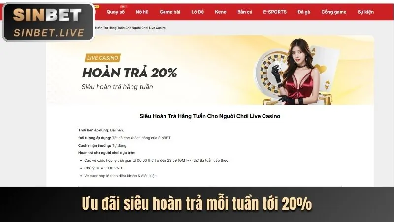 Sòng bạc trực tuyến với người chia bài thật